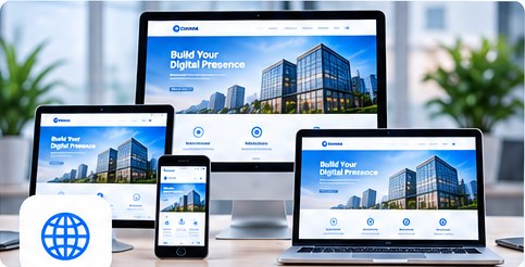 Responsive website and web application development